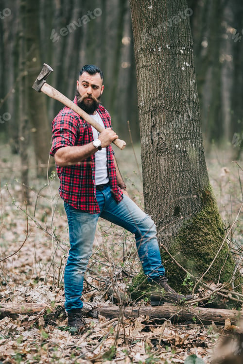 Preview: Bearded Man. Lumberjack.