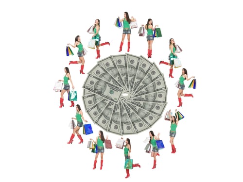 Preview: Woman Shopping World.