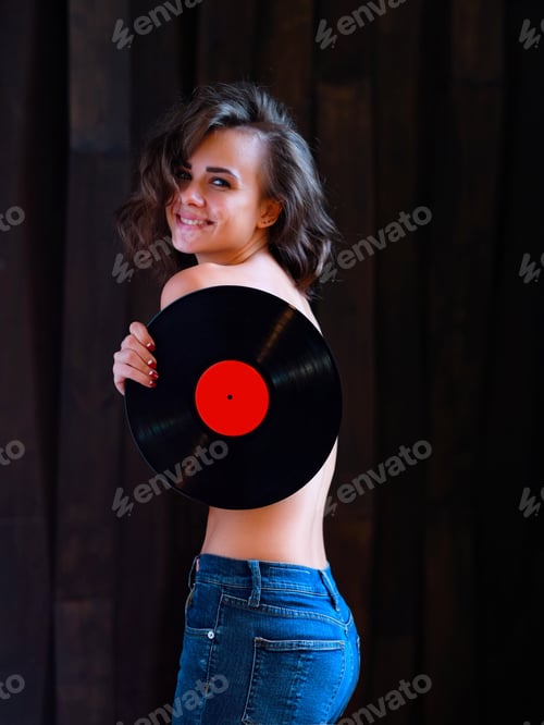 Preview: Fashion Portrait Of A Beautiful Young Sexy Woman.