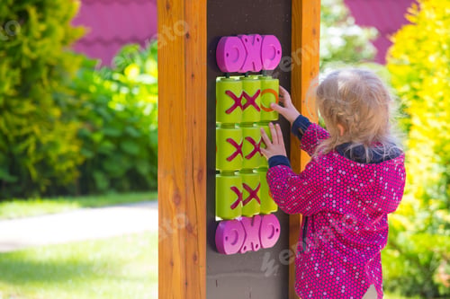 Preview: Little Girl At The Playground
