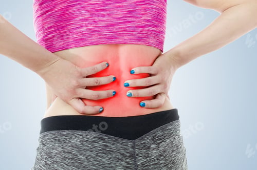 Preview: Female With Pain Back Pain