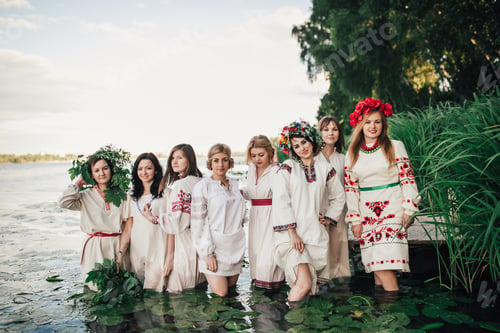 Preview: Young Pagan Slavic Girls. Summer.