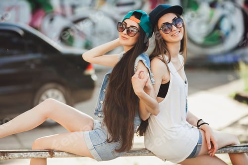 Preview: Two Street Girls, Happy Sisters