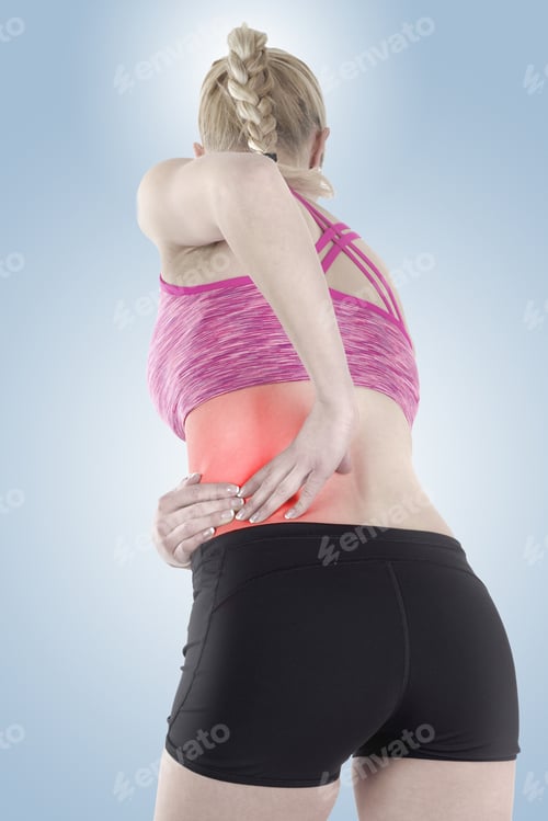 Preview: Female With Pain Back Pain