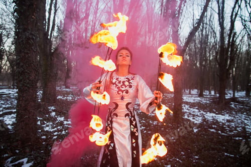 Preview: Girl With A Fire