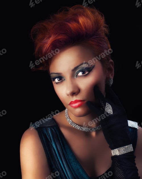 Preview: Vogue Style Photo Of A Young Women