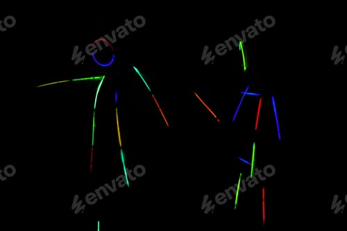 Preview: Children Dance In Costumes Made Of Glow Sticks