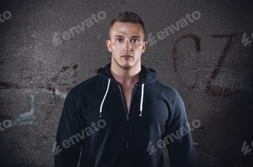 Preview: Portrait Of A Casual Young Man, Gorgeous Guy