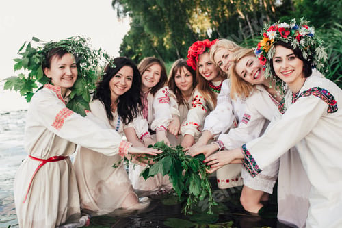 Preview: Young Pagan Slavic Girls. Summer.