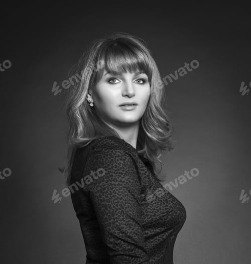 Preview: Portrait Of A Beautiful Woman.