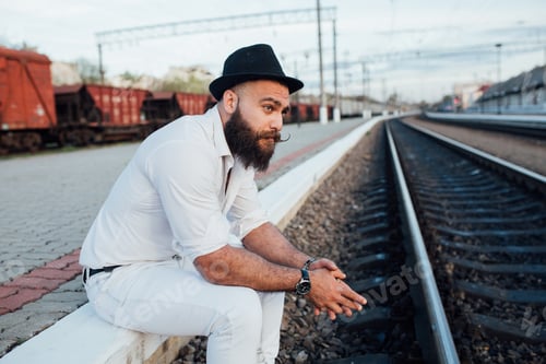 Preview: Beaded Fashion Man