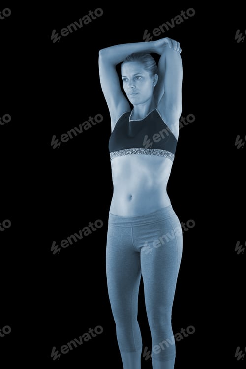 Preview: Woman Doing Stretching Exercises