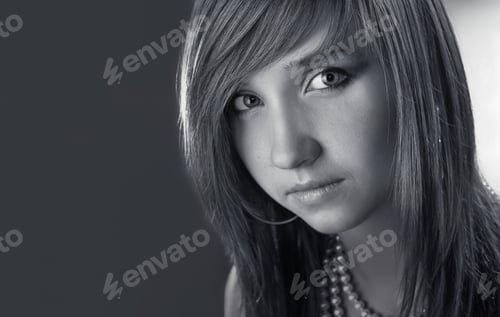 Preview: Portrait Of Happy Young Girl
