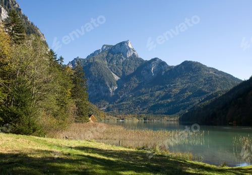 Preview: Beautiful Autumn Landscape In The Austrian Alps.