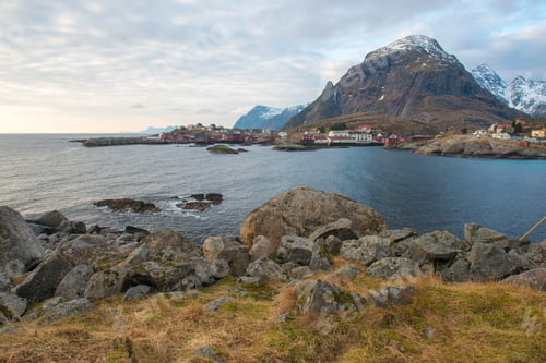Preview: The Picturesque Fishing Village Of A, Lofoten Islands, Norway