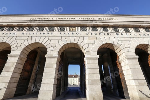 Preview: Hofburg Imperial Palace Entrance In Vienna, Austria