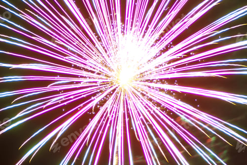 Preview: A Burst Of Fireworks That Resembles A Star Going Nova.