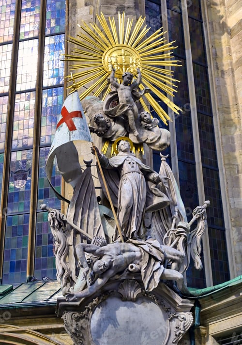 Preview: The Exterior Of St. Stephen'S Cathedral In The Heart Of Vienna, Austria.