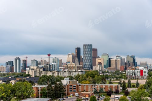 Preview: Skyline Of The City Calgary, Alberta, Canada