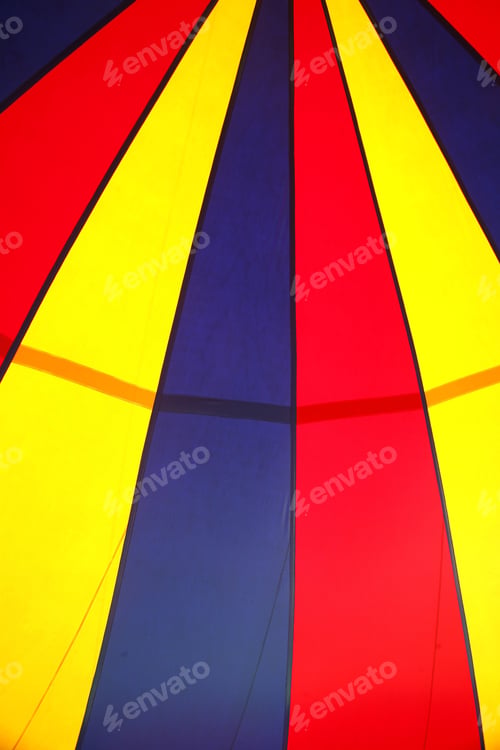 Preview: Circus Tent Pattern On A Cloth Texture