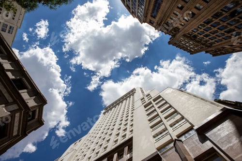 Preview: View Of Historic Buildings Of Financial Center On Downtown Sao Paulo, Brazil