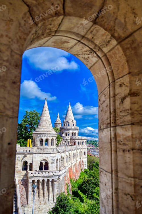 Preview: Fisherman'S Bastion, Located In The Buda Castle Complex, In Budapest, Hungary.