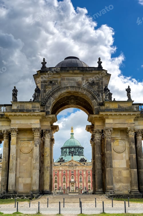 Preview: The New Palace In Sanssouci Park Located In Potsdam, Germany.