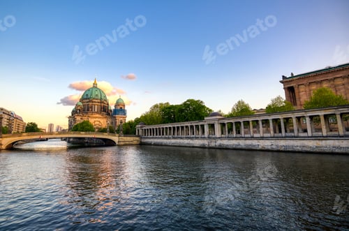 Preview: Berlin Cathedral Located On Museum Island In The Mitte Borough Of Berlin, Germany.
