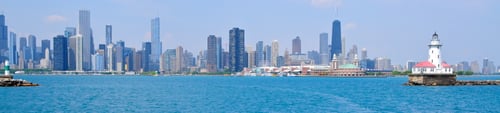 Preview: Chicago Skyline From Lake Michigan