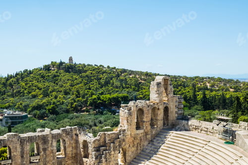 Preview: Ancient Theater Under Acropolis Of Athens, Greece