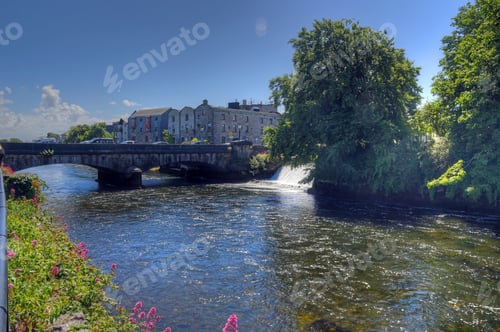Preview: Galway, Ireland And The River Corrib.