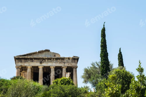 Preview: Temple Of Hephaestus In Ancient Agora, Athens, Greece