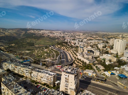 Preview: Chords Famous Hanging Bridge And Transportation, The Architectic Pillar, Jerusalem City Center