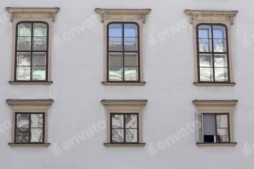 Preview: Detail Of Urban Building In Vienna, Austria