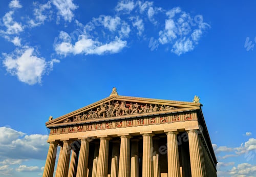 Preview: The Parthenon In Nashville, Tennessee Is A Full Scale Replica Of The Original Parthenon In Greece