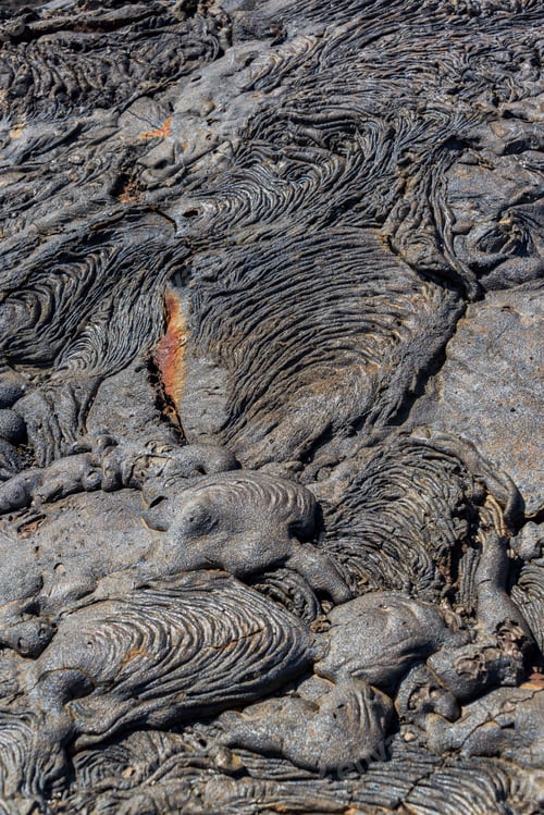 Preview: Dry Lava Flow On Santiago Island In The Galapagos Islands In Ecuador