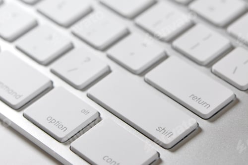Preview: White Keyboard