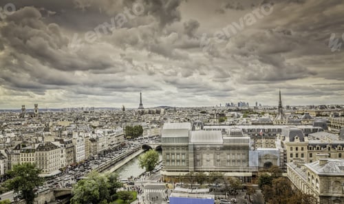Preview: Panorama View Of, Paris, France