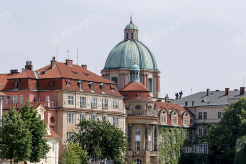 Preview: View Of Historic Building In Old Downtown Of Prague