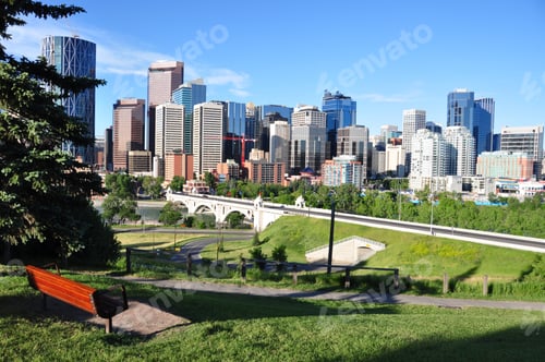 Preview: Bow Tower Towering Over Calgary Alberta Canada.