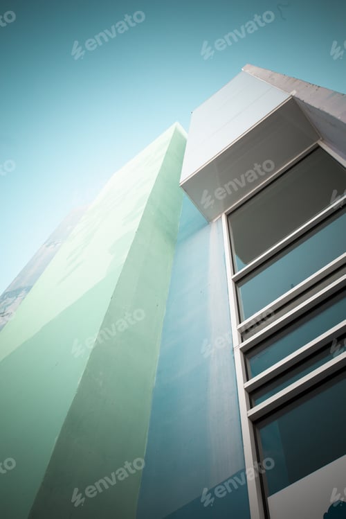 Preview: Typical Example Of Art Deco Style Architecture, South Beach Miami Florida