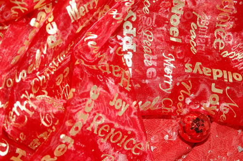 Preview: Christmas Ribbon Background