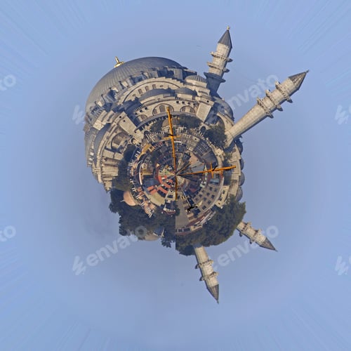 Preview: Surreal View Of A Mosque In Istanbul