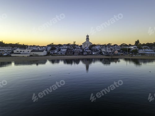 Preview: Boat Harbor Lighthouse Town Cape Code, Massachusetts Usa