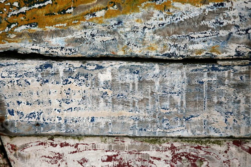 Preview: Color Painted Texture Of A Boat As Background