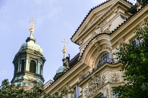 Preview: View Of Historic Building In Old Downtown Of Prague