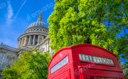 Preview: St. Paul'S Cathedral In Central London, England, Uk.