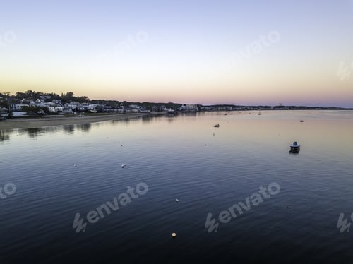 Preview: Boat Harbor Lighthouse Town Cape Code, Massachusetts Usa