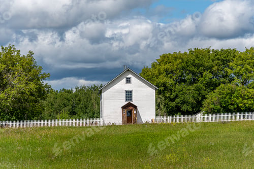Preview: Exterior Of The St. Antoine De Padoue Rectory. It Is Located In Canada.