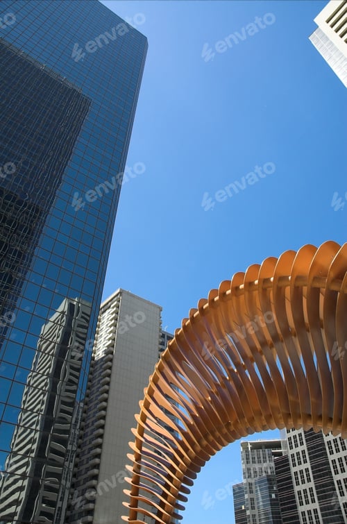 Preview: Skyscrapers Reaching Into The Sky.